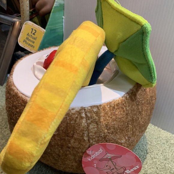 NEW! Happy Hour Camile Piña Colada Interactive 10" Plush Toy Kidrobot With Tag! - Picture 2 of 4